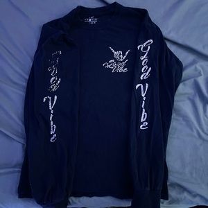 Good vibes Large Long sleeve T-shirt